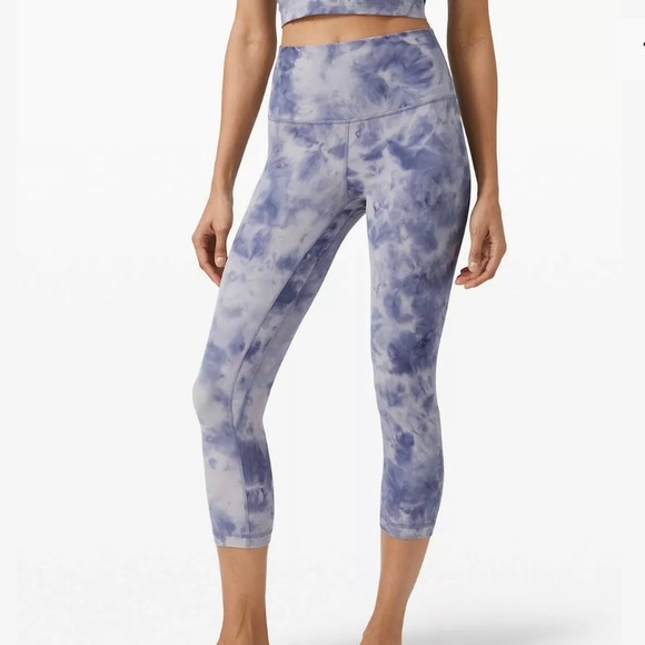 Lululemon Align HR 21” Diamond Dye Iced Iris Peri - Picture 1 of 3